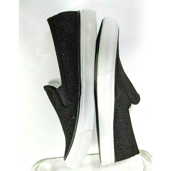 Sperry Women's Size 5 US Black Sneakers Seaside Perforated Slip On Memory Foam - Picture 8 of 13